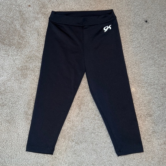 Black GK ELITE cropped leggings / Adult Medium - Picture 1 of 3